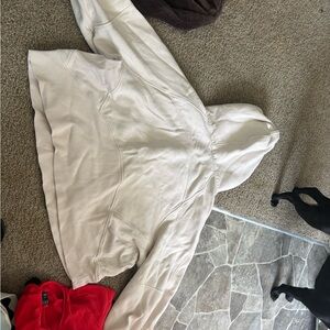 lululemon athletica Cream Hoodie